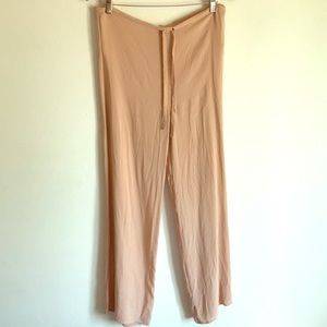 Silk pants